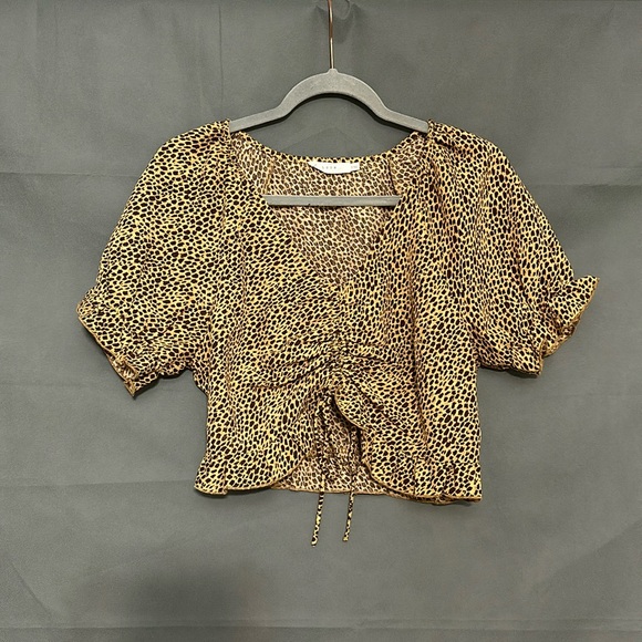 Lush Tops - Lush Cheetah Blouse